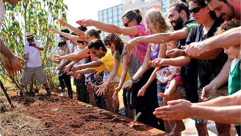 Como surgiu o grupo Hortelões Urbanos